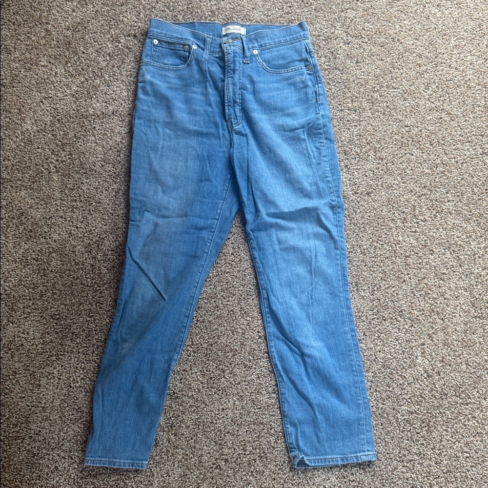 Madewell Blue Jeans
The perfect vintage crop jean